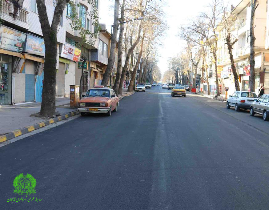 گزارش تصويري : تكميل آسفالت خيابان خزر و ميدان شهدا تا ميدان برق